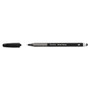 Paper Mate InkJoy 100 Ballpoint Pen/Stylus, Stick, Medium 1 mm, Black Ink, Black Barrel, Dozen (PAP1951348) View Product Image