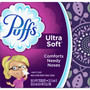 Puffs Ultra Soft Facial Tissue, 2-Ply, White, 56 Sheets/Box, 24 Boxes/Carton (PGC35038) View Product Image