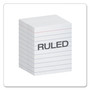 Oxford Ruled Mini Index Cards, 3 x 2.5, White, 200/Pack (PFX10009) View Product Image