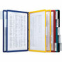 DURABLE Vario Wall Reference Systems - 10 Panels - Support Letter 8.50" x 11" Media - Metal Product Image 
