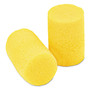 3M E-A-R Classic Earplugs, Pillow Paks, Cordless, PVC Foam, Yellow, 200 Pairs/Box (MMM3101001) View Product Image