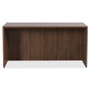 Lorell Essentials Series Walnut Desk Shell (LLR69966) Product Image 