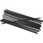 Genuine Joe Plastic Stirrers - 5.5" Length - Plastic, Polypropylene - Black Product Image 