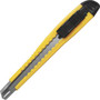 Sparco Fast-Point Snap-Off Blade Knife - 5.75" Blade Length - Pocket Clip, Locking Blade - Yellow Product Image 