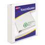 Avery TouchGuard Protection Heavy-Duty View Binders with Slant Rings, 3 Rings, 1.5" Capacity, 11 x 8.5, White View Product Image