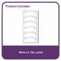 C-Line Expanding Files, 1.63" Expansion, 7 Sections, Cord/Hook Closure, 1/6-Cut Tabs, Letter Size, Smoke (CLI48301) View Product Image