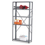 Safco Commercial Steel Shelving Unit, Five-Shelf, 36w x 12d x 75h, Dark Gray (SAF6265) View Product Image