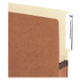Smead Redrope Drop-Front End Tab File Pockets, 3.5" Expansion, Letter Size, Redrope, 10/Box View Product Image
