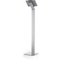 Durable Floor Stand Tablet Holder, Silver/Charcoal Gray (DBL893223) View Product Image