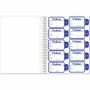 C-Line Time's Up! Visitor Badges Registry Log Book - Carbonless Copy - White Product Image 