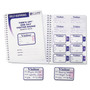 C-Line Time's Up! Visitor Badges Registry Log Book - Carbonless Copy - White Product Image 