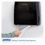 Kimberly-Clark Professional* Sanitouch Hard Roll Towel Disp, 12.63 x 10.2 x 16.13, Smoke (KCC09990) View Product Image