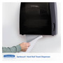 Kimberly-Clark Professional* Sanitouch Hard Roll Towel Disp, 12.63 x 10.2 x 16.13, Smoke View Product Image