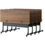 Lorell Shift 2.0 Flip & Nesting Mobile Table (LLR60764) Product Image 