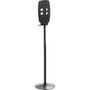 Kantek Floor Stand for Sanitizer Dispensers, Height Adjustable from 50" to 60", Black (KTKSD200) View Product Image