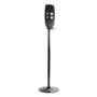 Kantek Floor Stand for Sanitizer Dispensers, Height Adjustable from 50" to 60", Black View Product Image
