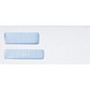 Quality Park Double Window Security-Tinted Check Envelope, #9, Commercial Flap, Gummed Closure, 3.88 x 8.88, White, 500/Box (QUA24524) View Product Image