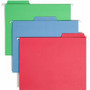 Smead FasTab 1/3 Tab Cut Letter Recycled Hanging Folder - 8 1/2" x 11" - Top Tab Location - Assorted Tab Position - 11 pt. - 2 Plys - (SMD64031) Product Image 