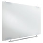Iceberg Clarity Glass Dry Erase Board with Aluminum Trim, 48" x 36", White Surface, Satin Aluminum Frame View Product Image