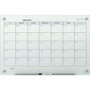Quartet Infinity Glass Glass Dry-Erase Calendar Board - Monthly - 1 Month - White - Tempered Glass - 18" Height x 24" Width Product Image 