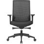 Lorell Mid-back Mesh Chair - Mid Back - (LLR42180) View Product Image