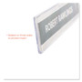 deflecto Superior Image Cubicle Nameplate Sign Holder, 8.5 x 2 Insert, Clear (DEF587501) View Product Image