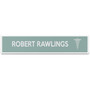 deflecto Superior Image Cubicle Nameplate Sign Holder, 8.5 x 2 Insert, Clear View Product Image