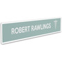 deflecto Superior Image Cubicle Nameplate Sign Holder, 8.5 x 2 Insert, Clear (DEF587501) View Product Image