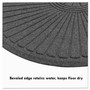 Guardian EcoGuard Diamond Floor Mat, Double Fan, 36 x 96, Charcoal (MLLEGDDF030804) View Product Image
