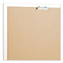U Brands Magnetic Dry Erase Board, 20" x 16", White Surface, Satin Aluminum Frame View Product Image