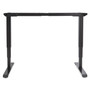 Alera AdaptivErgo Sit-Stand 3-Stage Electric Height-Adjustable Table Base with Memory Control, 48.06" x 24.35" x 25" to 50.7",Black (ALEHT3SAB) View Product Image