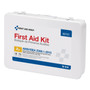 First Aid Only Unitized ANSI Compliant Class A Type III First Aid Kit for 25 People, 84 Pieces, Metal Case (FAO90568) View Product Image