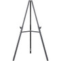 MasterVision Quantum Heavy-duty Display Easel - 25 lb Load Capacity - 31.90" Height x 36.65" Width x 61.20" Depth - Floor, Tabletop - ABS Plastic Product Image 