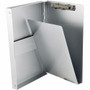 Saunders Snapak Side-open Storage Form Holder - 0.50" Clip Capacity - Storage for 30 Sheet - Side Opening - 5 21/32" x 9 1/2" Sheet Size - Aluminum Product Image 