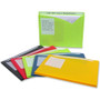 C-Line Write-On Poly File Jackets, Straight Tab, Letter Size, Assorted Colors, 25/Box View Product Image