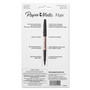 Paper Mate Flair Felt Tip Porous Point Pen, Stick, Ultra-Fine 0.4 mm, Assorted Ink and Barrel Colors, 8/Pack View Product Image
