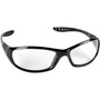 KleenGuard V40 HellRaiser Safety Glasses, Black Frame, Clear Lens (KCC20539) View Product Image