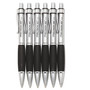 AbilityOne 7520015654873 SKILCRAFT Precision 305 Metal Barrel Mechanical Pencil, 0.7 mm, Black Lead, Silver Barrel, 6/Pack (NSN5654873) View Product Image