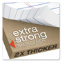 Ampad Gold Fibre Writing Pads, Wide/Legal Rule, 50 White 8.5 x 11.75 Sheets, 4/Pack View Product Image