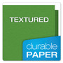 Oxford Twin-Pocket Folders with 3 Fasteners, 0.5" Capacity, 11 x 8.5, Green, 25/Box View Product Image