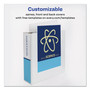 Avery Durable View Binder with DuraHinge and Slant Rings, 3 Rings, 3" Capacity, 11 x 8.5, White View Product Image