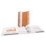 Avery Durable View Binder with DuraHinge and Slant Rings, 3 Rings, 3" Capacity, 11 x 8.5, White View Product Image