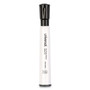 Universal Dry Erase Marker, Medium Bullet Tip, Black, Dozen (UNV43681) View Product Image