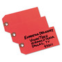 Avery Unstrung Shipping Tags, 11.5 pt.Stock, 4.75 x 2.38, Red, 1,000/Box View Product Image