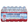 Crystal Geyser Alpine Spring Water, 16.9 oz Bottle, 24/Carton View Product Image
