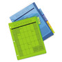Avery Insertable Big Tab Plastic Dividers, 5-Tab, 11 x 8.5, Assorted, 1 Set (AVE11900) View Product Image