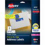 Avery Print-to-the-Edge Copier Address Labels - 3/4" Width x 2 1/4" Length - Permanent Adhesive - Rectangle - Inkjet, Laser - White Product Image 