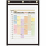C-Line Heavy-Duty Super Heavyweight Plus Stitched Shop Ticket Holder - 9" x 12" - Vinyl - Assorted - Heavyweight Product Image 