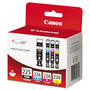 Canon 4530B008AA (PGI-225, CLI-226) Ink, Cyan/Magenta/Pigment Black/Yellow, 4/Pack View Product Image
