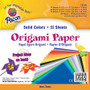 Pacon Origami Paper - Craft, Art - 9.75" Height x 9.75" Width - Assorted Product Image 